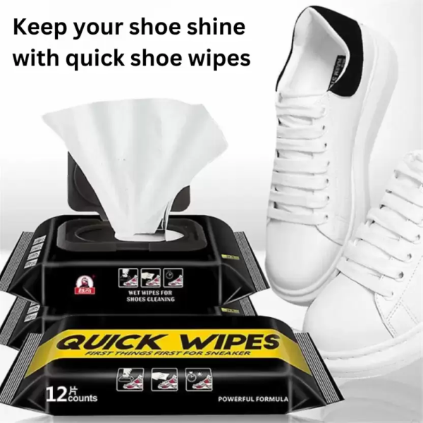 Wet Wipes For Shoes (80 Wipes) - Image 9