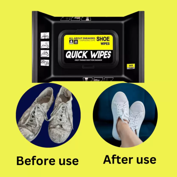 Wet Wipes For Shoes (80 Wipes) - Image 11