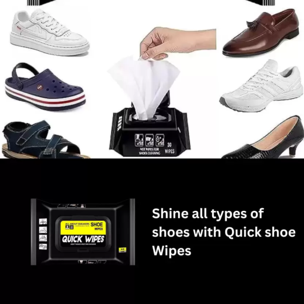 Wet Wipes For Shoes (80 Wipes) - Image 13