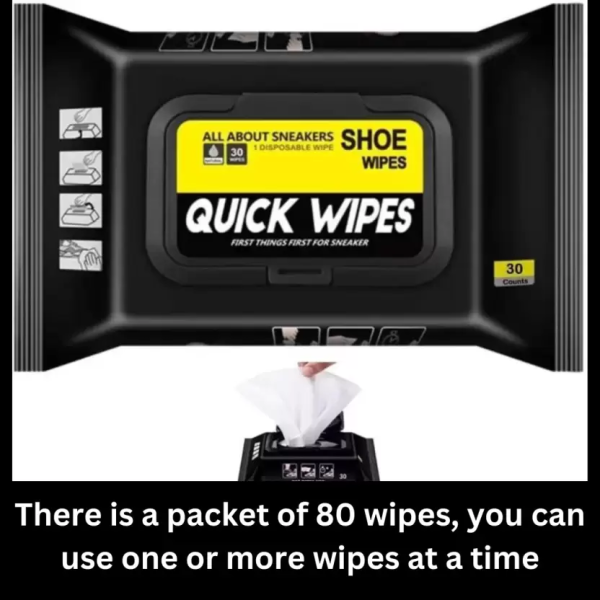 Wet Wipes For Shoes (80 Wipes) - Image 14