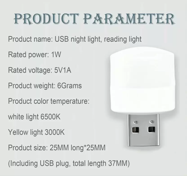 USB Plug & Play Light (Pack of 4) - Image 7